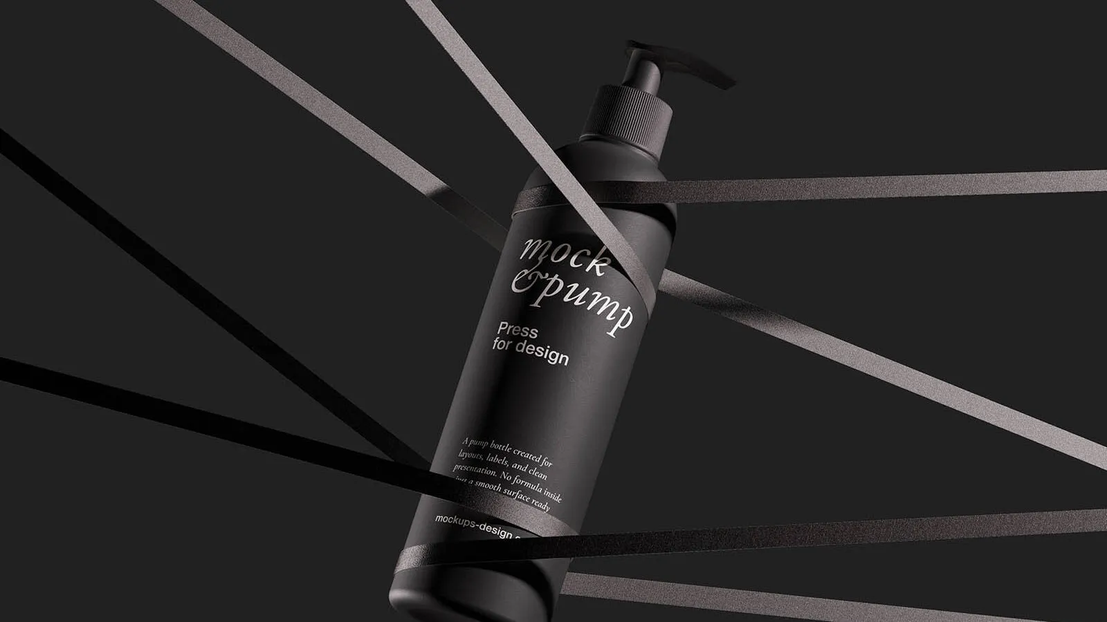 Artistic Pump Bottle Mockup Image 2 Designers Lab