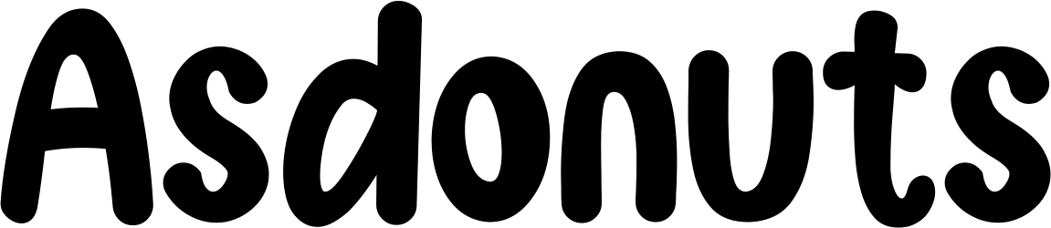 Asdonuts Font 1