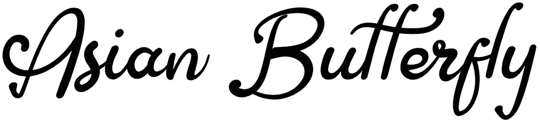 Asian Butterfly Font 1