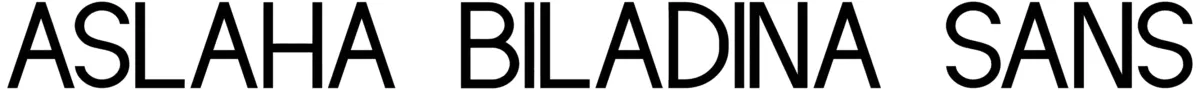 Aslaha Biladina Sans Font 1