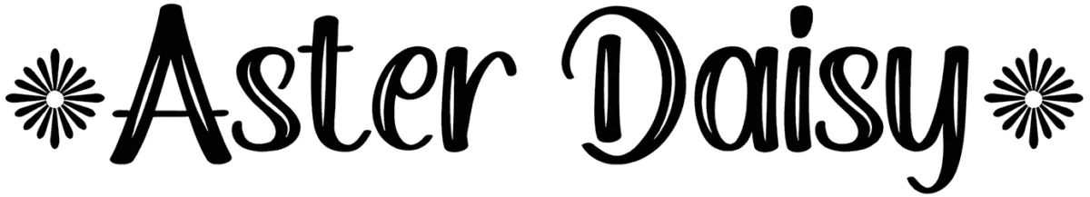 Aster Daisy Font 1