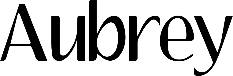 Aubrey Font 1