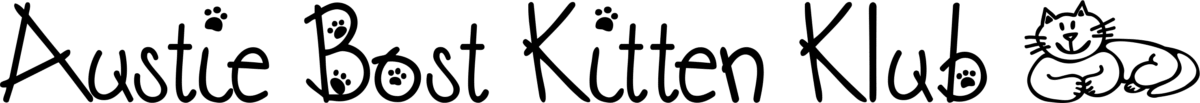 Austie Bost Kitten Klub Font 1