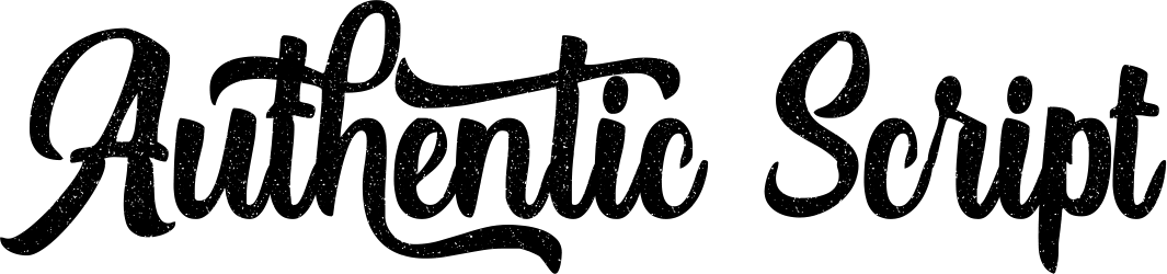 Authentic Script Font 1