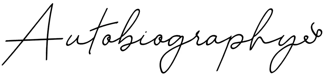 Autobiography Font 1