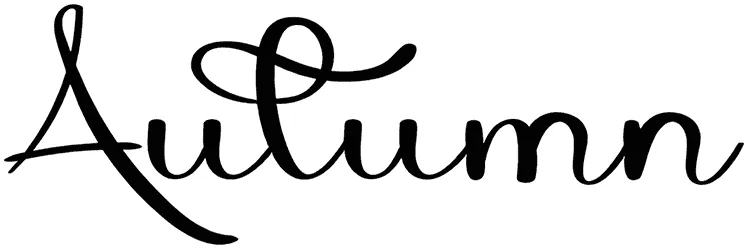Autumn Font 1