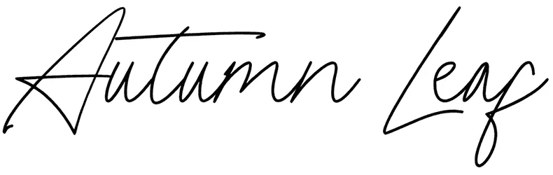 Autumn Leaf Font 1