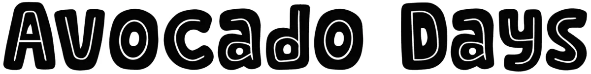 Avocado Days Font 1
