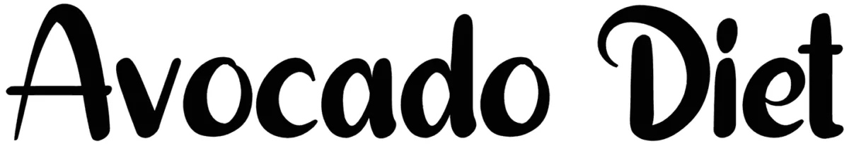 Avocado Diet Font 1