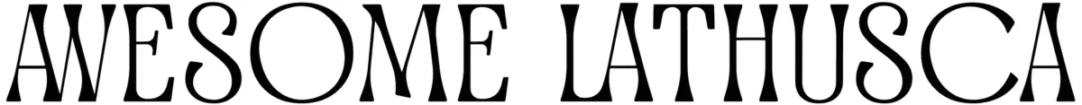 Awesome Lathusca Font 1