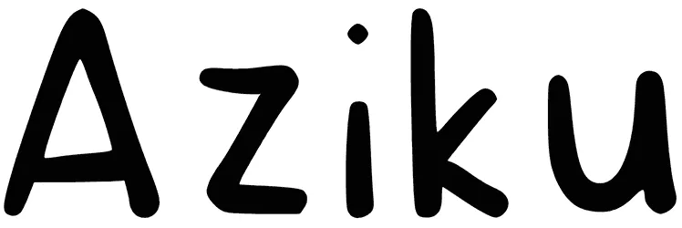 Aziku Font 1