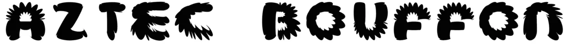 Aztec Bouffon Font 1
