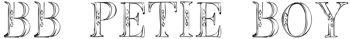 BB Petie Boy Font 1