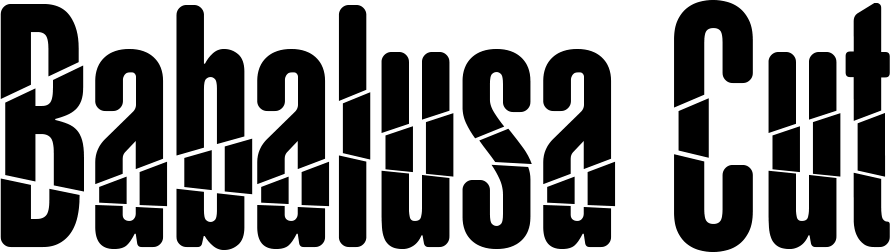Babalusa Cut Font 1