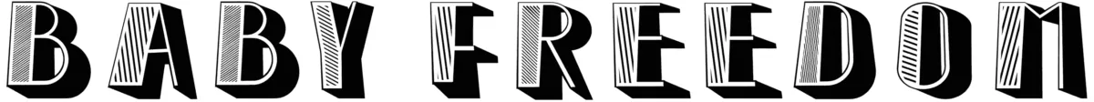 Baby Freedom Font 1