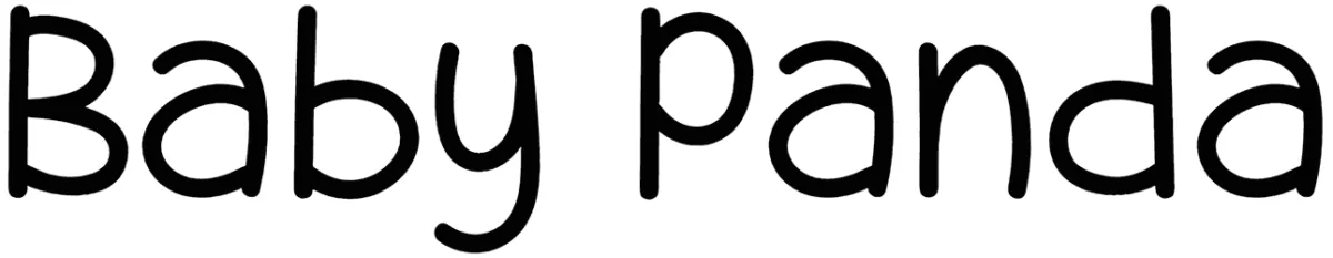 Baby Panda Font 1