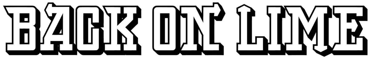 Back On Lime Font 1