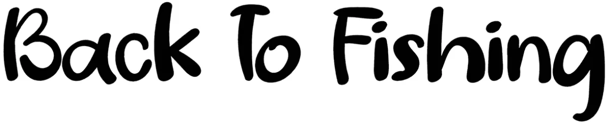 Back To Fishing Font 1