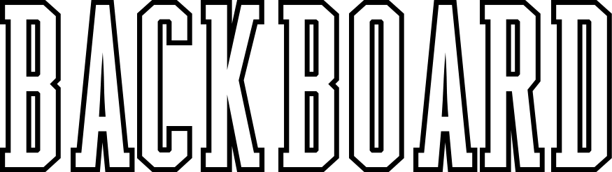 Backboard Font 1