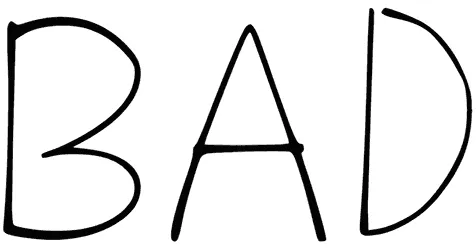 Bad Font 1