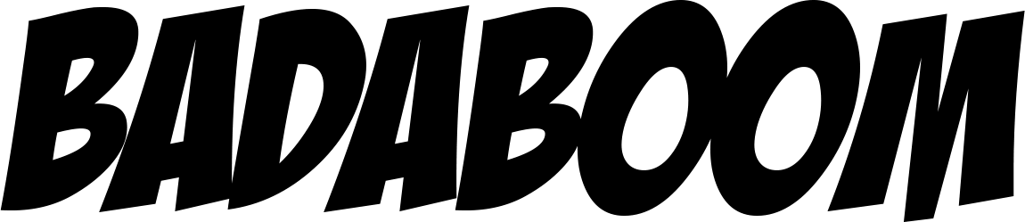 Badaboom BB Font 1