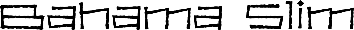 Bahama Slim Font 1