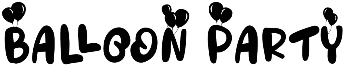 Balloon Party Font 1