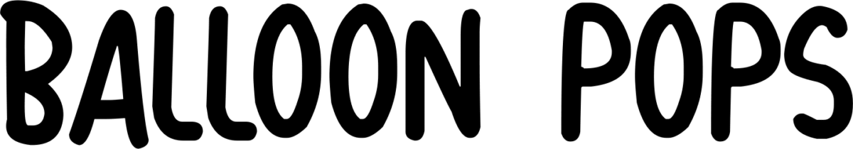Balloon Pops Font 1