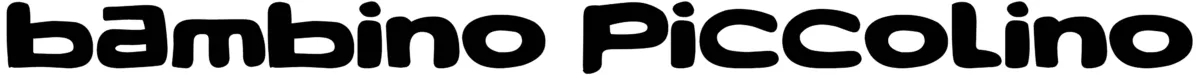 Bambino Piccolino Font 1