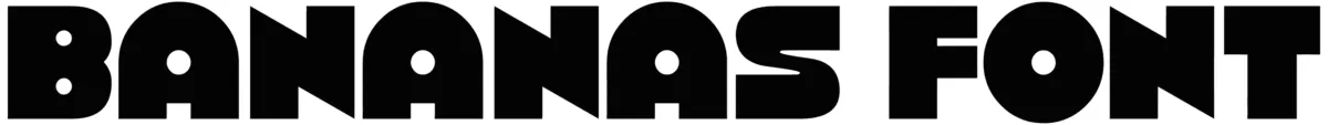 Bananas Font 1