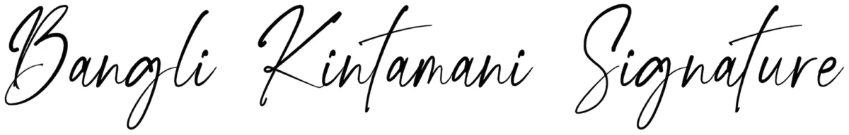Bangli Kintamani Signature Font 1