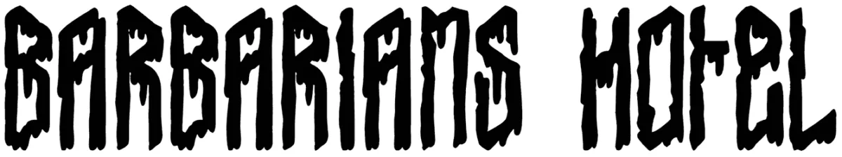 Barbarians Hotel Font 1