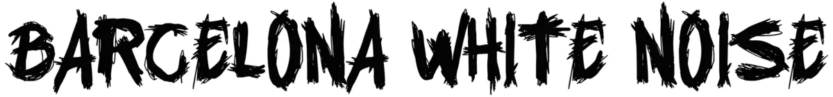Barcelona White Noise Font 1