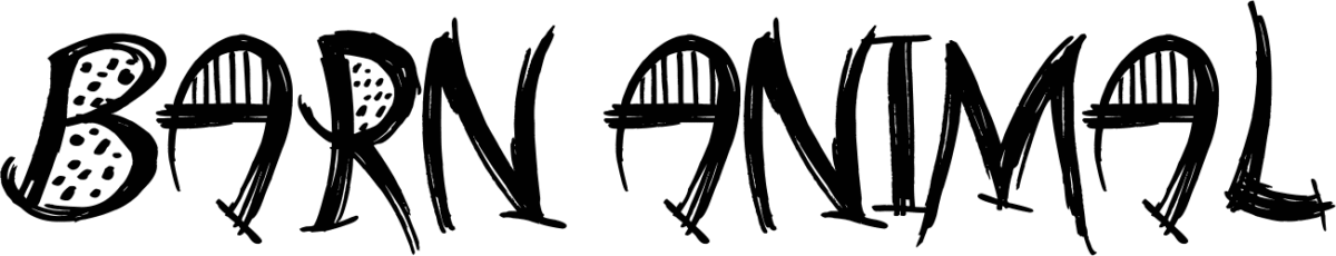 Barn Animal Font 1