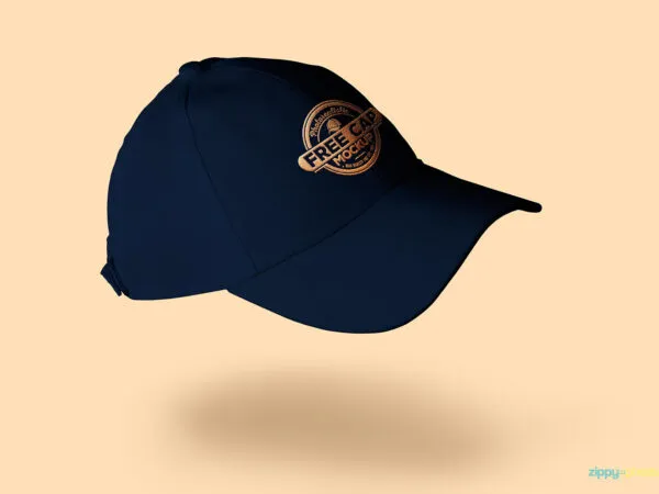 Baseball Editable Sports Cap Mockup 1