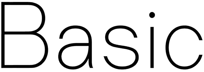 Basic Font 1