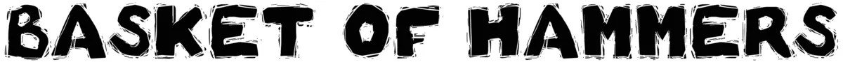 Basket of Hammers Font 1