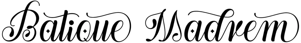 Batique Madrem Font 1