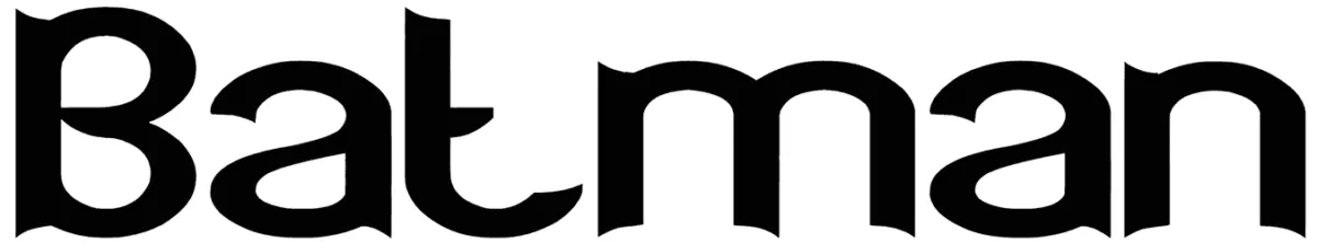 Batman Font 1