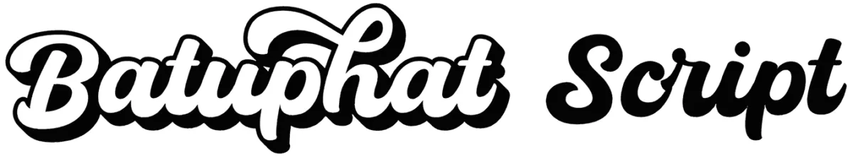 Batuphat Script Font 1