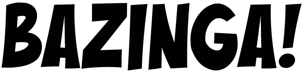 Bazinga Font 1