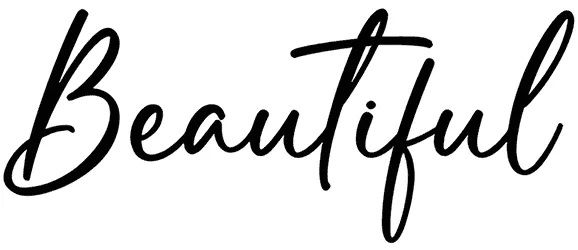 Beautiful Font 1