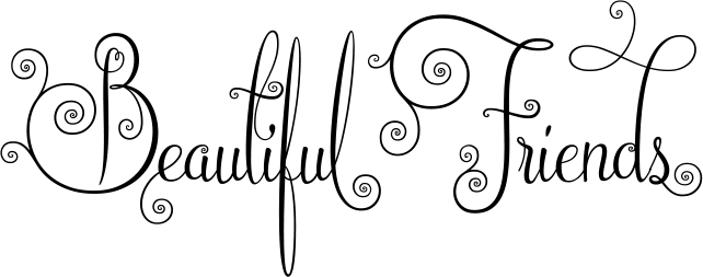 Beautiful Friends Font 1