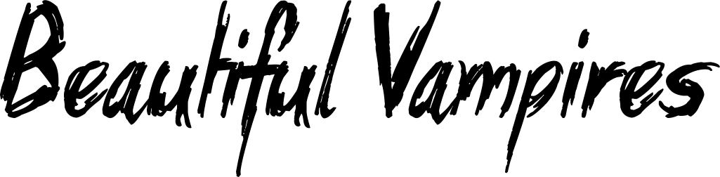 Beautiful Vampires Font 1