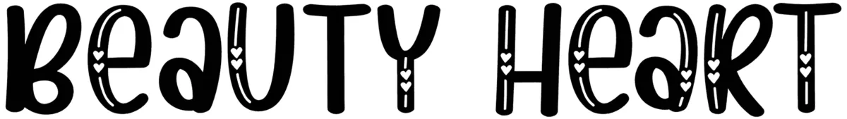 Beauty Heart Font 1