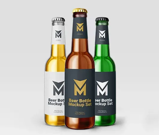 Beer Bottle Mockup 1