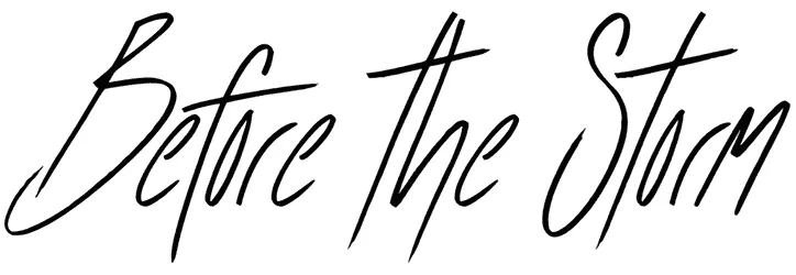 Before the Storm Font 1