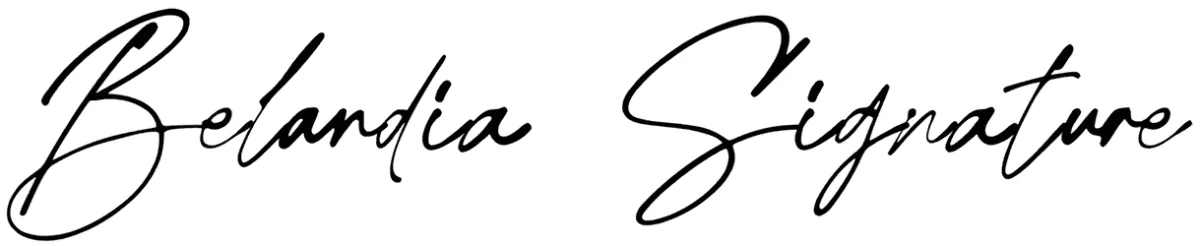 Belandia Signature Font 1