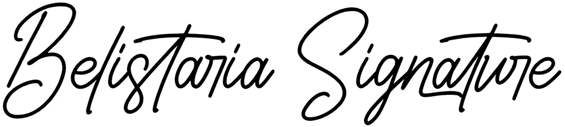 Belistaria Signature Font 1