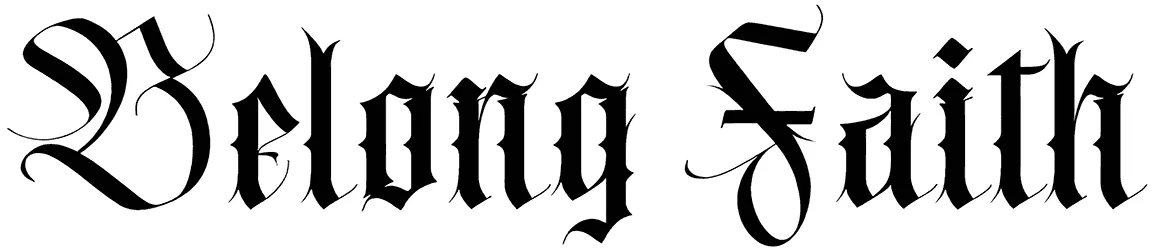 Belong Faith Font 1